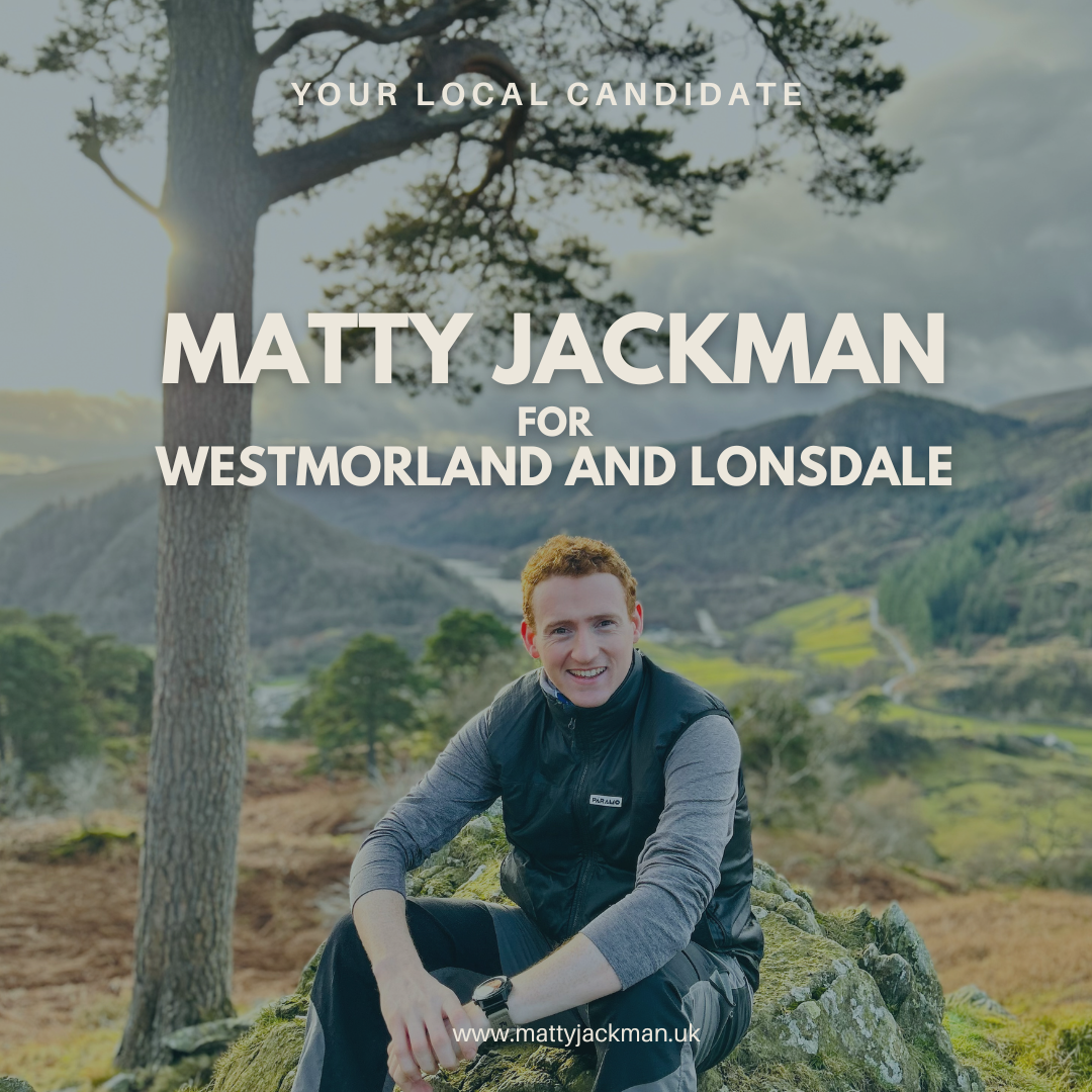 Matty Jackman for Westmorland Headshot