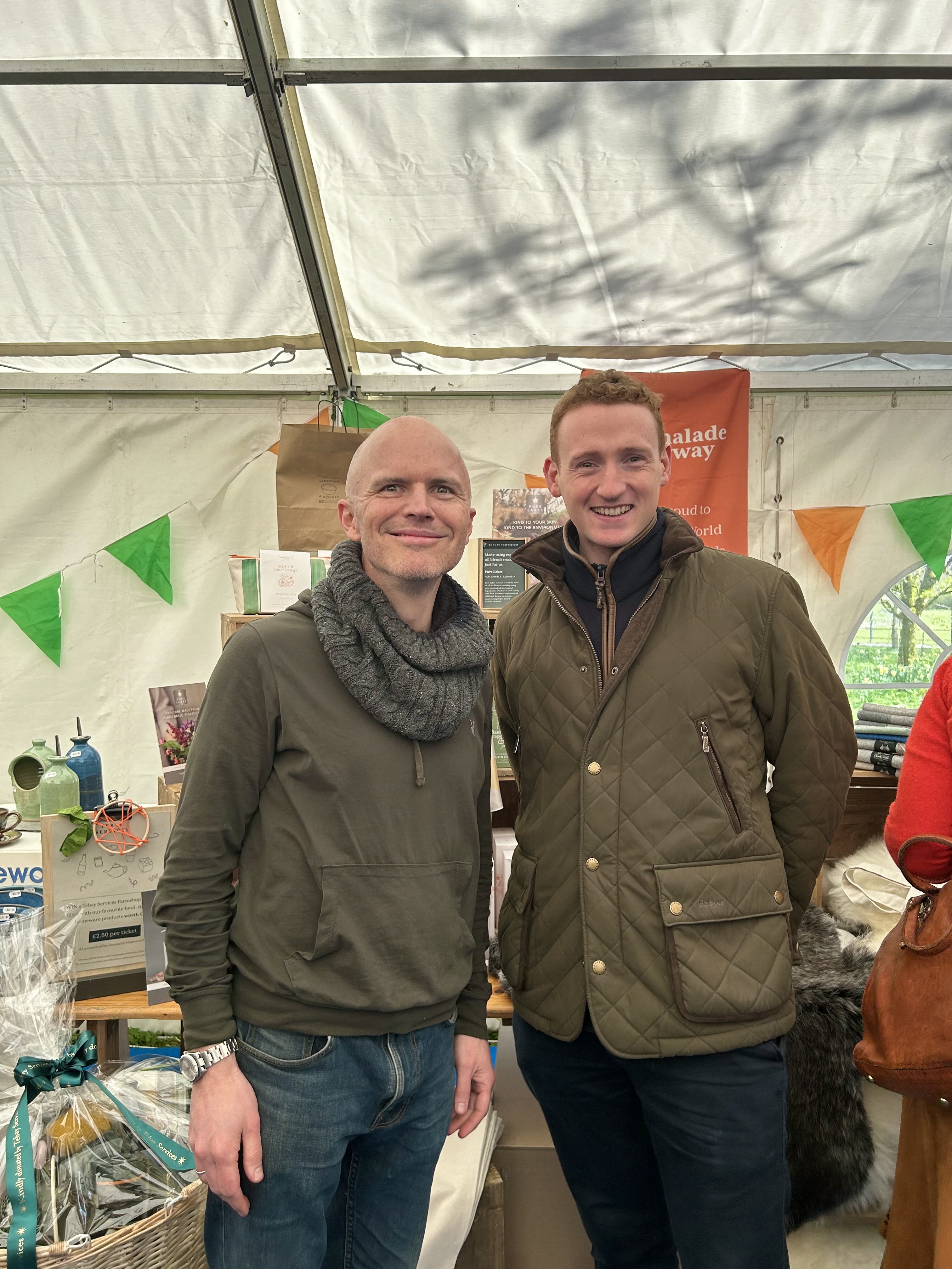 Gareth, a former Westmorland and Lonsdale Conservative Candidate, and Matty Jackman